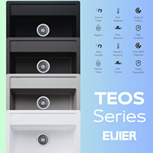 Granit Evye Teos Series Black - Siyah