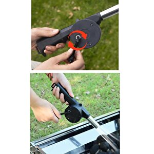 Mangal Fanı Ateş Yakma Barbekü Soba Semaver Odun Kömür Tutuşturucu