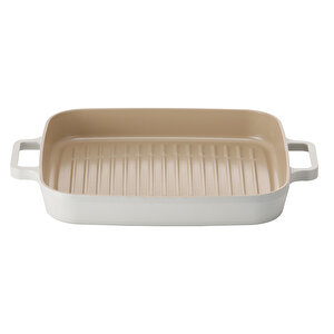 Fika Dikdörtgen Aluminyum Grill Tava 28 Cm