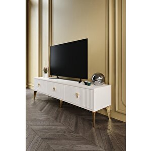 150 Cm Zeugma Mdf Mebran Kapak Ekru Gold