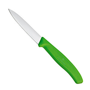 Düz Ağızlı Soyma Bıçağı 8 Cm Yeşil