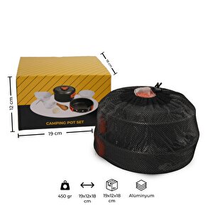 Urban Badger Eirn 1-2 Kişilik Kamp Mutfak Seti