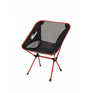 Urban Badger Kırmızı Loki Sandalye Teleskopik 950 Gr 7050 Alüminyum Ultra Hafif 600d Oxford Kumaş