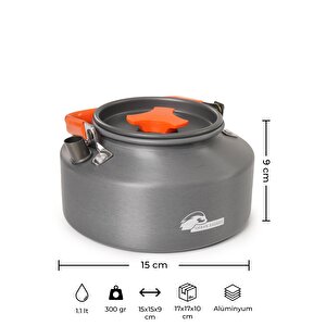 Urban Badger Eost 1.1 Lt Kamp Çaydanlığı