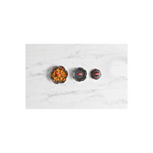 Duo Katlanabilir Buharlayıcı Sepet Gri/kırmızı -45031