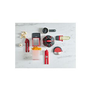 Duo Katlanabilir Buharlayıcı Sepet Gri/kırmızı -45031
