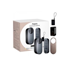 Akıllı Kapı Kilidi U200 Siyah El-d02d-b (apple Home Destekli)