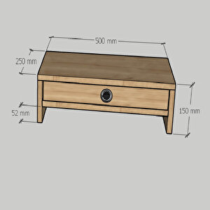 Alya Safir Monitör Yükseltlci Laptop Standı