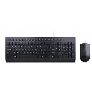 Essential Wired Kablolu Klavye Mouse Set Siyah Türkçe Q - 4x30l79920