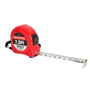 Workpro Wp261004 7,5mx25mm Beyaz Çelik Şerit Metre