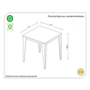 Artemi̇s Mutfak Masası Safi̇rmeşe Antrasi̇t