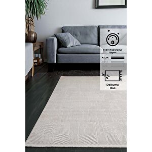Konfor Parla 5783 Kadife İplikli Salon Mutfak Oturma Odası Halısı Modern Dokuma Halı 100x300 cm