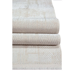 Konfor Parla 5783 Kadife İplikli Salon Mutfak Oturma Odası Halısı Modern Dokuma Halı 100x300 cm