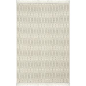 Hasır 621 Krem Halı İnce Mutfak Halısı Yazlık Halı Kilim Kesme Halı Antre Koridor Halısı 200x300 cm