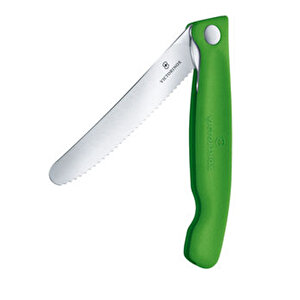 S Classic Yeşil Katlanır Soyma Bıçağı 11 Cm