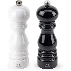 Paris Karabiber-tuz Değirmen Set Siyah-beyaz 18cm