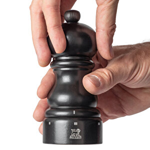 Paris U-select Satin Black Tuz Değirmeni 12 Cm
