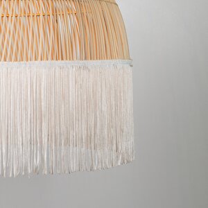 Madlen Modern Avize E27 12w 30cm Rattan Doğal/beyaz Dorbien-slb-8001-p