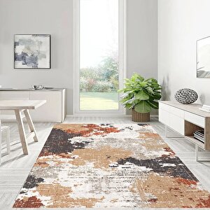 Eskitme Desen Halı, Salon Halısı, Yıkanabilir Halı, Kaymaz Taban, Mutfak Halısı, Yolluk, Ev Dekorasyonu