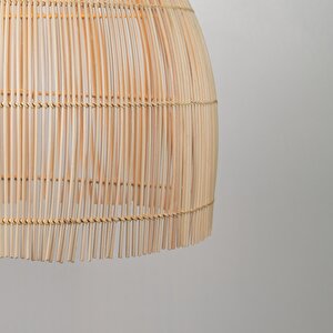 Madlen Modern Avize E27 12w 50cm Rattan Doğal Dorbien-slb-8001-l