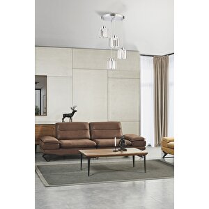 Bottle Modern Avize E27 48w 30cm Metal Krom Dorbien-fz-7383-4y-k