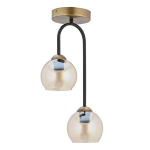 İmbalance Modern Avize E27 24w 27cm Metal Eskitme/siyah Dorbien-fz-7450-2e