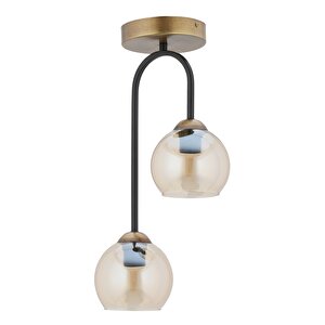 İmbalance Modern Avize E27 24w 27cm Metal Eskitme/siyah Dorbien-fz-7450-2e