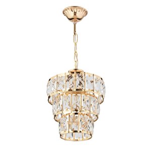 Diamond Klasik Avize E27 12w 21cm Metal Sarı Dorbien-fz-7518-ts