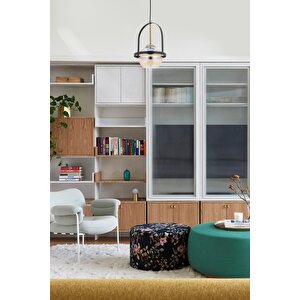 Kemer Modern Avize E27 12w 18cm Metal Eskitme Dorbien-fz-7457-te