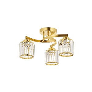 İkram Modern Avize E27 36w 58cm Metal Sarı Dorbien-av-65229-3s
