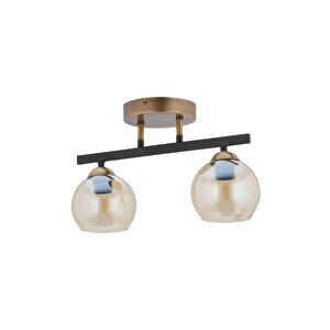 Seesaw Modern Avize E27 24w 44cm Metal Eskitme/siyah Dorbien-fz-7405-2e
