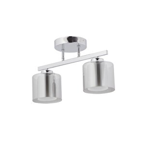 Close Modern Avize E27 24w 42cm Metal Krom Dorbien-fz-7406-2k
