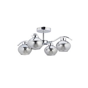 Vacuum Modern Avize E27 48w 65cm Metal Krom Dorbien-fz-7390-4k
