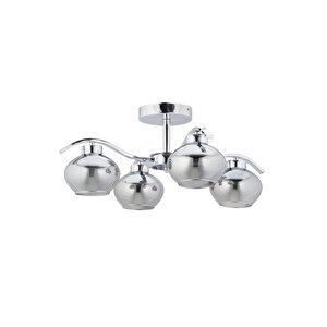 Vacuum Modern Avize E27 48w 65cm Metal Krom Dorbien-fz-7390-4k