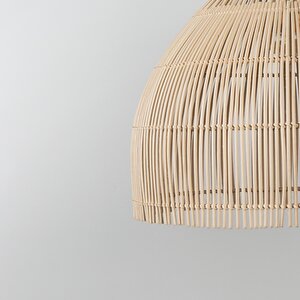 Madlen Modern Avize E27 12w 40cm Rattan Doğal Dorbien-slb-8001-m