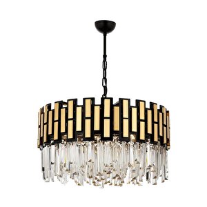 Tape Modern Avize E14 72w 60cm Metal Siyah Dorbien-av-4293-bsy60