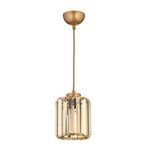 Elmas Modern Avize E27 12w 12cm Metal Sarı Dorbien-fz-7520-t1-bsa