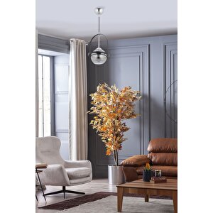 Kemer Modern Avize E27 12w 18cm Metal Krom Dorbien-fz-7457-tk