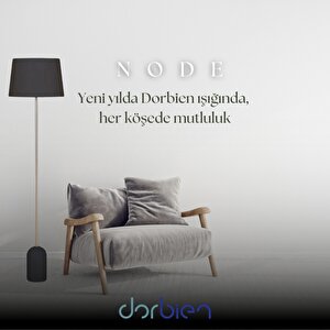 Node Lambader E27 12w 38cm Metal Eskitme/siyah Dorbien-lm-2549-16208