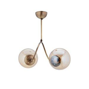 Zıt Modern Avize E27 24w 43cm Metal Eskitme/siyah Dorbien-fz-7452-2e