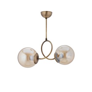 Zıt Modern Avize E27 24w 43cm Metal Eskitme/siyah Dorbien-fz-7452-2e