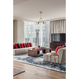 Zıt Modern Avize E27 24w 43cm Metal Eskitme/siyah Dorbien-fz-7452-2e