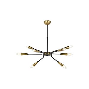 Işın Modern Avize E14 48w 55cm Metal Eskitme Dorbien-av-4332-8e