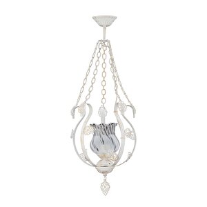 Kuğu Klasik Avize E27 12w 26cm Metal Beyaz Dorbien-fz-7510-tb