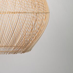 Gaia Modern Avize E27 12w 50cm Rattan Doğal Dorbien-slb-8002