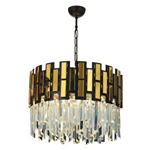 Tape Modern Avize E14 48w 45cm Metal Siyah Dorbien-av-4293-bsy45