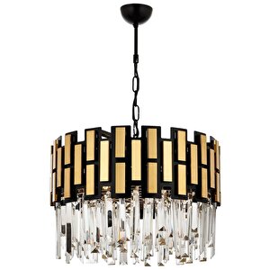 Tape Modern Avize E14 48w 45cm Metal Siyah Dorbien-av-4293-bsy45
