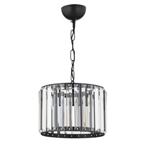 Elmas Modern Avize E27 12w 23cm Metal Siyah Dorbien-fz-7520-t3-bsy