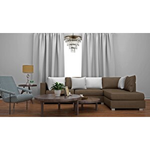 Spoil Klasik Avize E27 72w 40cm Metal, Cam Eskitme Dorbien-av-4287-e40