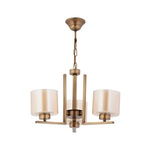 Silindir Modern Avize E27 36w 50cm Metal Eskitme Dorbien-fz-7395-3e